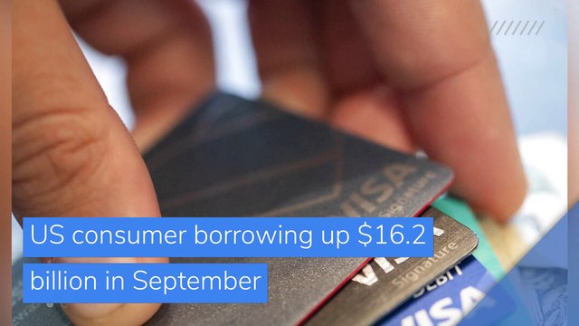 US consumer borrowing up $16.2 billion in September, and other top stories in business from November 07, 2020.
