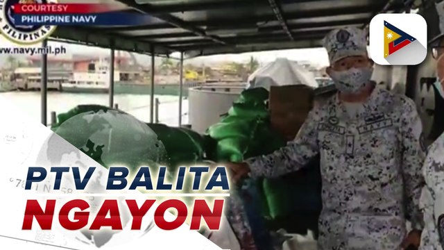 PH Navy naghatid ng tulong sa mga nasalanta ng bagyong Rolly