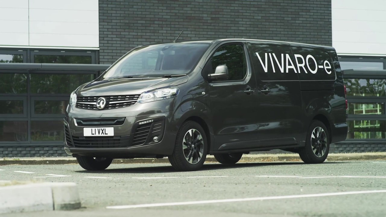 The all-electric Opel Vivaro-E Design Preview