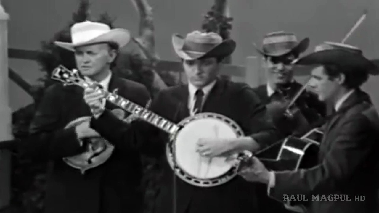 Bill Monroe & The Blue Grass Boys (HD) - "Blue Grass Breakdown" (1965)