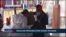 KPU Sulut Gelar Simulasi Pemungutan Suara Pilkada 2020