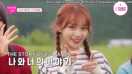 [ENG SUB] 181012 IZ*ONE CHU Teaser