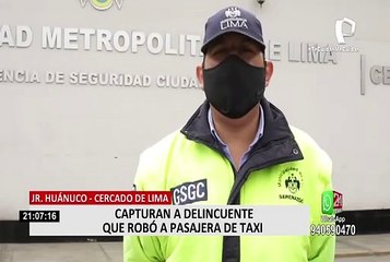 Cercado de Lima: tráfico del Jr. Huánuco es aprovechado por delincuentes para asaltar