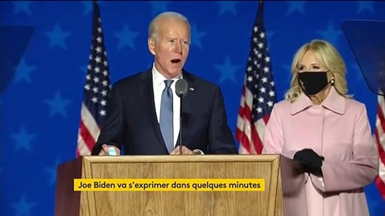 Election américaine : "Nous sommes sur la bonne voie pour gagner l'élection", déclare Joe Biden