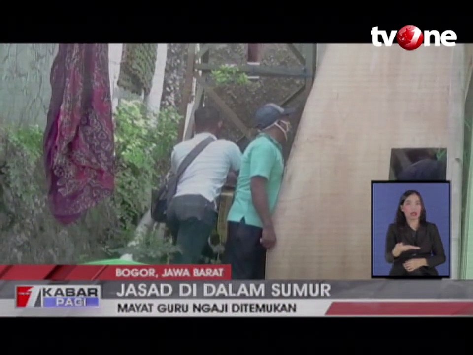 Jasad Guru Ngaji Ditemukan di Dalam Sumur