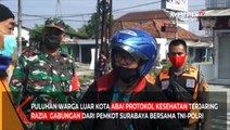 Pemkot Surabaya Gencar Razia Swab Di Perbatasan