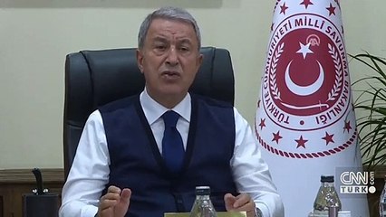 Son dakika... Bakan Akar açık açık uyardı! 'Haddinizi aşmayın'