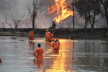 अग्निकांड का शिकार हुए बाग़ज़ान ऑयल फ़ील्ड के पास नहीं थी पर्यावरण मंज़ूरी- जाँच रिपोर्ट