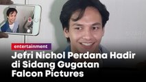Jefri Nichol Perdana Hadir di Sidang Gugatan Falcon Pictures