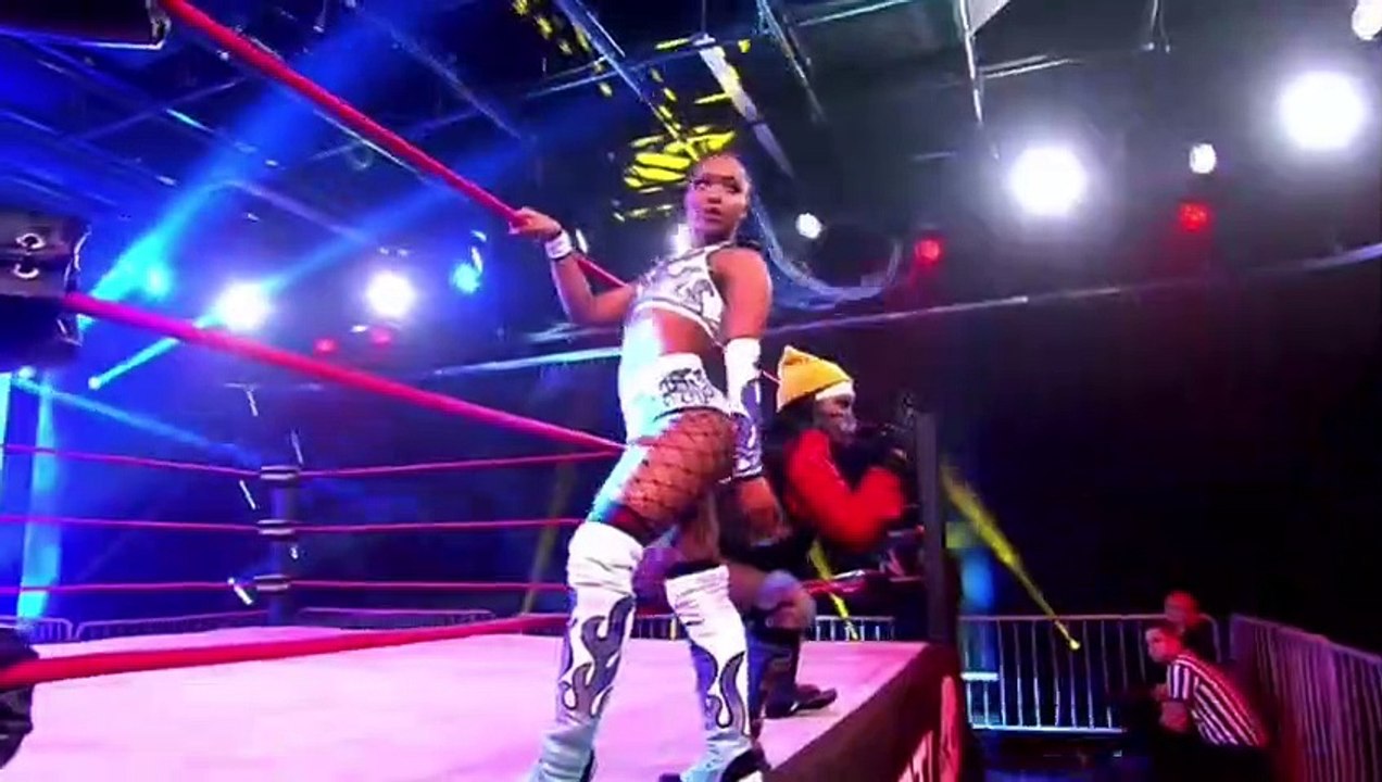 Impact Wrestling - Kiera Hogan & Tasha Steelz Vs Alisha & Jordynne Grace. 27/10/20