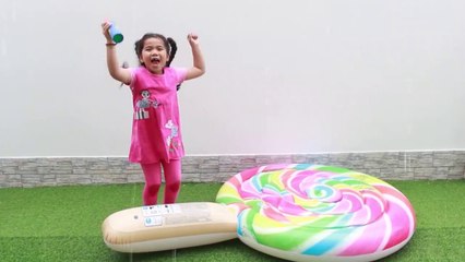 Suri Pretend Play Locked Outside of Her House - Funny Stories for Kid - Kids funny videos