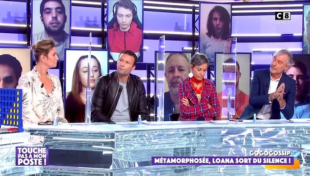 Gilles Verdez donne des nouvelles de Loana dans l'émission Touche pas à mon poste .