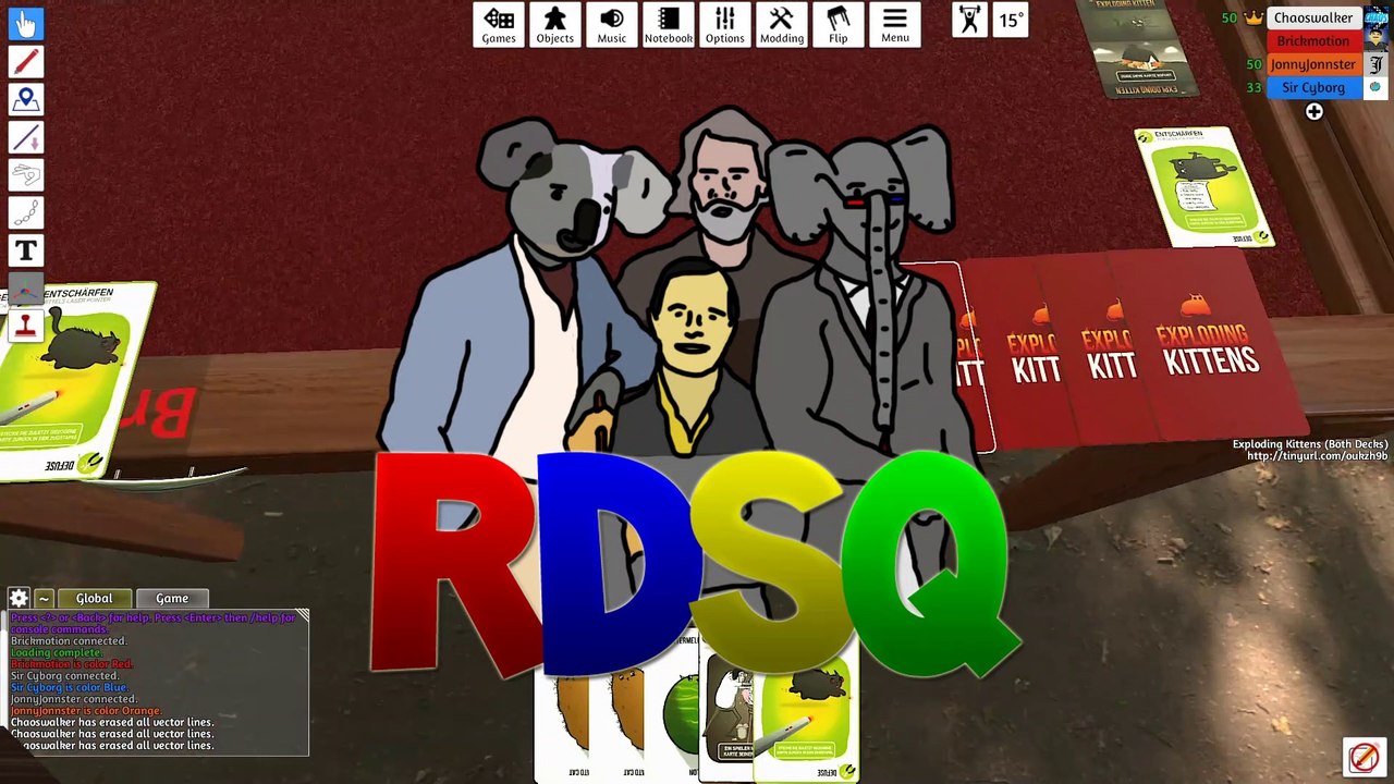 Jonny macht volles Risiko! | Exploding Kittens ★ RDSQ 115