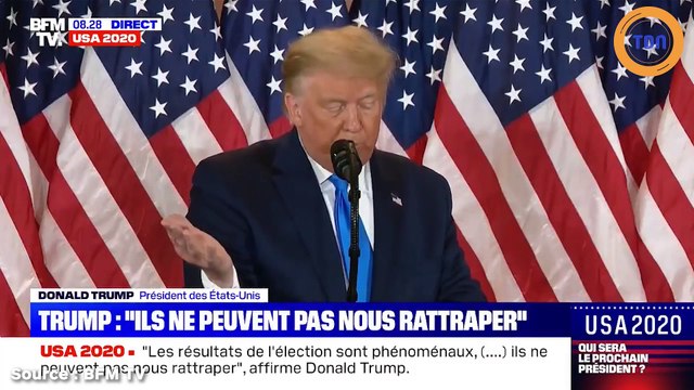 Election américaine : “On l’a remportée” annonce Donald Trump, avant les résultats définitifs