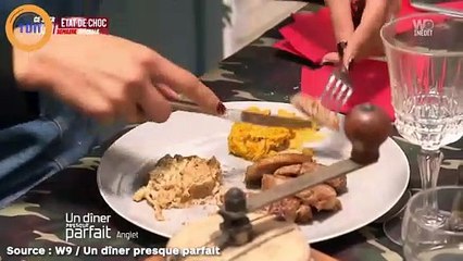 Un dîner presque parfait : un candidat choque ses convives en révélant le contenu de l'assiette