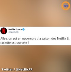 Pour annoncer le mois de novembre, netflix fait une annonce qui réjouit ses abonnés