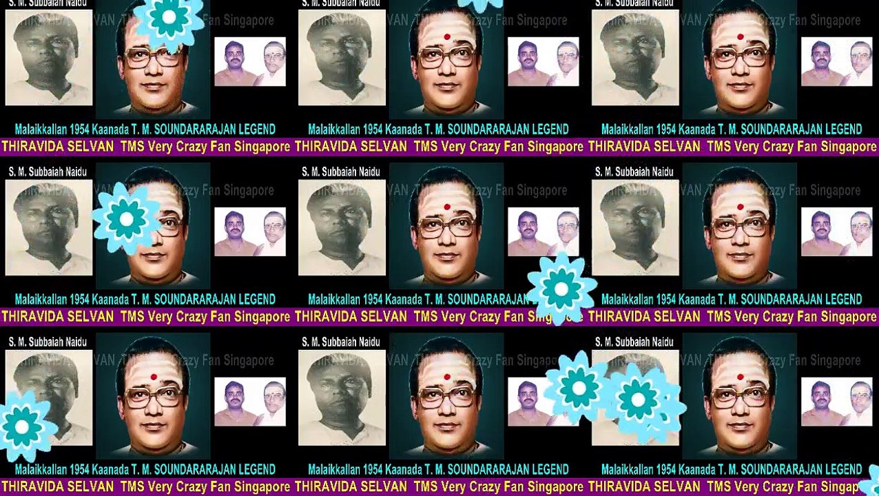 Malaikkallan 1954 Kaanada T. M. Soundararajan Legend