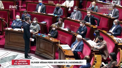 Le monde de Macron : Olivier Véran perd ses nerfs à l'Assemblée ! - 04/11