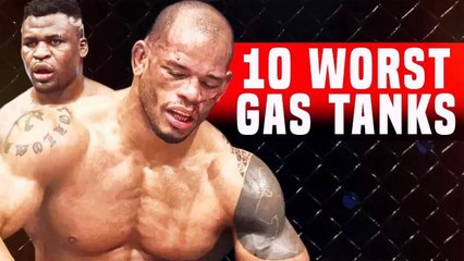 10 UFC Fighters Who Have The Worst Gas Tanks