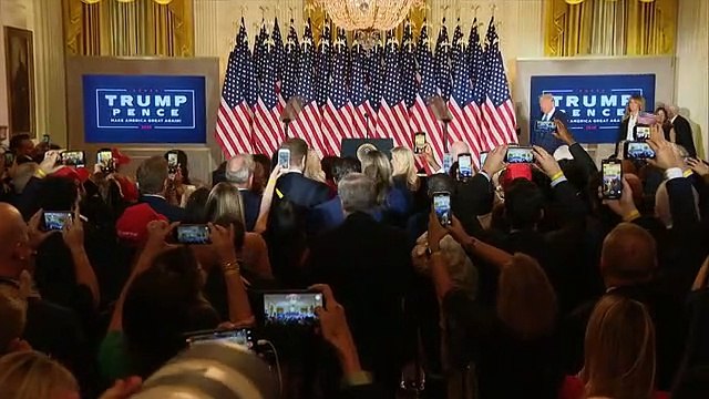 USA Trump alleges 'fraud' as ballots counted in presidential election