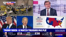 Présidentielle américaine: pour l'heure, Joe Biden remporterait le vote populaire