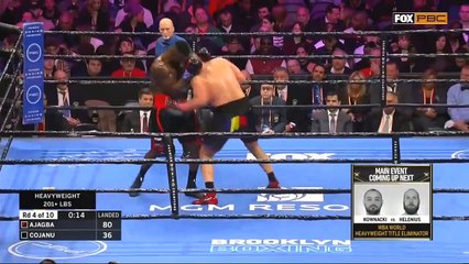 Efe Ajagba vs Razvan Cojanu (07-03-2020) Full Fight
