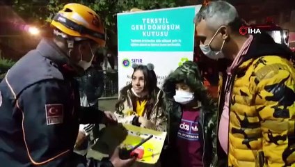 Elif’i kurtaran AFAD Erzurum ekibine, Kayra ve Saltuk kardeşlerden teşekkür