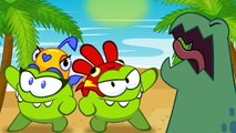 Om Nom Stories: Super-Noms - Prehistoric Nom - Funny cartoons for kids