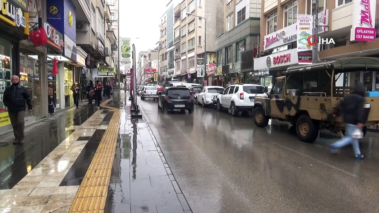 Kilis'te 153 gün sonra yağmur yağdı