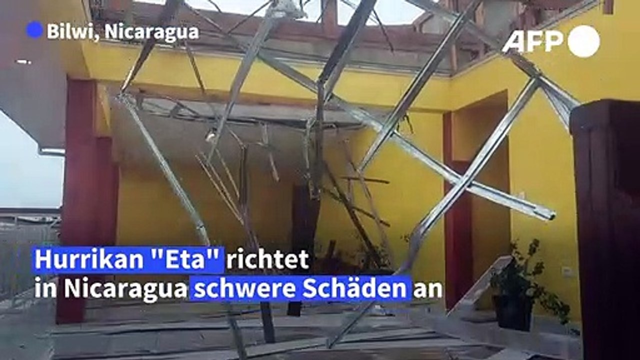 Hurrikan 'Eta' wütet in Zentralamerika