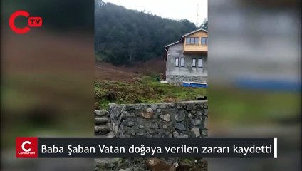 Rabia Naz'ın babası o anları kaydetti! İşte verilen zarar