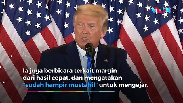 Kontroversi Trump: Stop Hitung Suara, Pemilu AS Curang