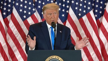 트럼프 "우리가 대선 승리...대법원으로 갈 것" / YTN