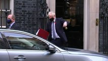 Boris Johnson departs No 10 ahead of PMQs