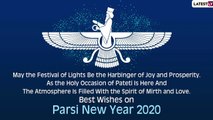Parsi New Year 2020 Greetings: WhatsApp Messages And GIF Images to Send Navroz Mubarak Wishes