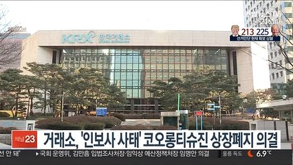 거래소, '인보사 사태' 코오롱티슈진 상장폐지 의결