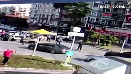 Rıza Bey Apartmanı böyle yıkıldı! O anlar kamerada