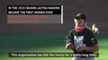 Nakken proud to be trailblazer for women in MLB