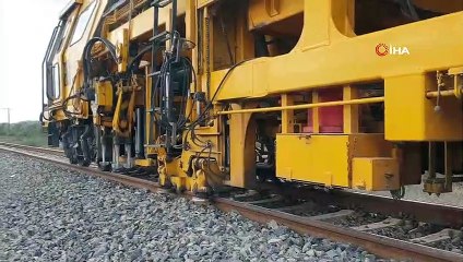 Otobüs kazasında zarar gören demiryolu onarıldı