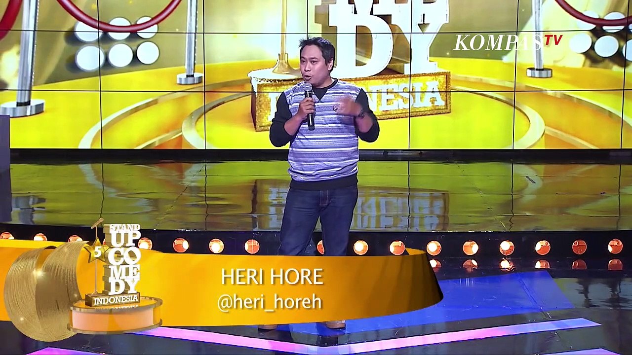 Stand Up Heri Horeh Roasting Indro Warkop, Berani Bilang Celengan Bagong dan Filmnya Aneh - SUCI 5