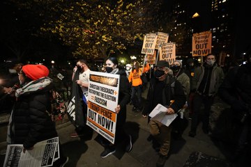 Demonstrasi di Dekat Gedung Putih, 3 Orang Ditangkap