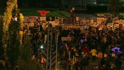 EUA: Manifestantes nas ruas