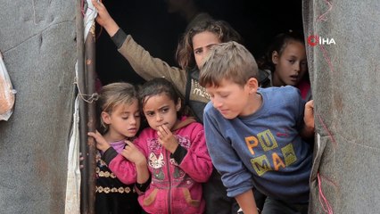 - İdlib kırsalındaki kampları sel vurdu