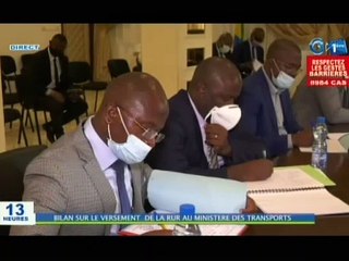 RTG / Bilan sur le versement de la rur au Ministère des transports