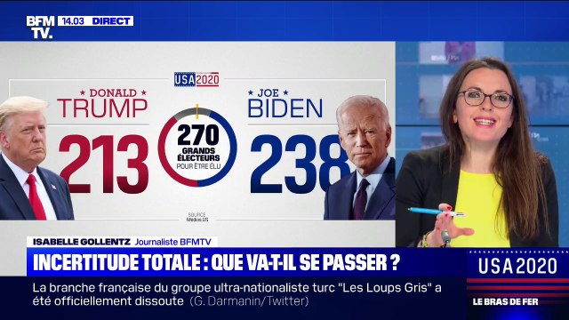 Présidentielle américaine: les trois états qui peuvent faire basculer l'élection