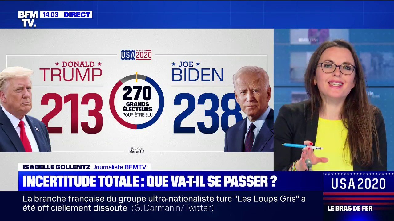 Présidentielle américaine: les trois états qui peuvent faire basculer l'élection