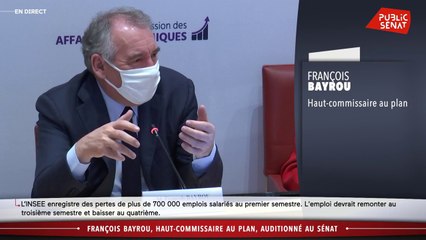 François Bayrou: "on gouverne à 30 jours, en encore"