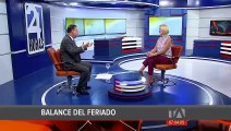 Juan Zapata analiza las cifras que dejó el feriado nacional por Día de Difuntos e Independencia de Cuenca
