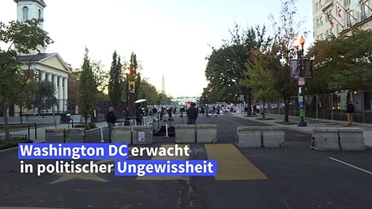 Böses Erwachen in Washington