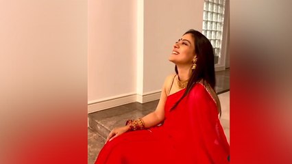 Kajol Karwa Chauth Look Viral, चांद का इंतजार करती आईं नजर VIDEO VIRAL | Boldsky